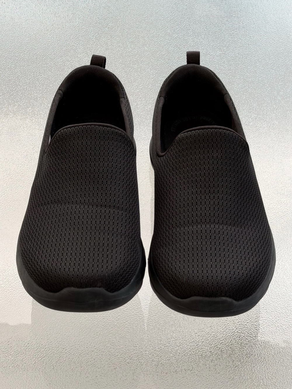 Skechers Go Walk Joy Aurora Black Eco-Friendly Slip-On Sneakers ~ Women’s 8.5 - Picture 2 of 9